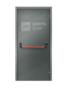 Однопольная глухая противопожарная дверь ДПМ-01 EIS дымогазонепроницаемая